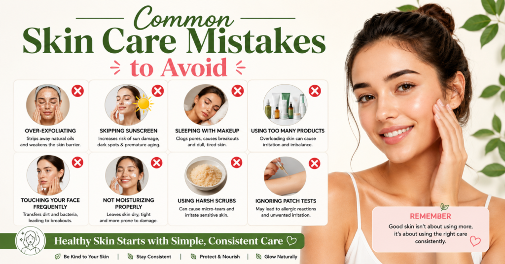 Common Skin Care Mistakes to Avoid