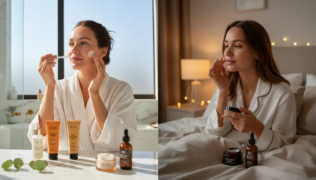 Morning vs. Night Should Your Routine Be Different