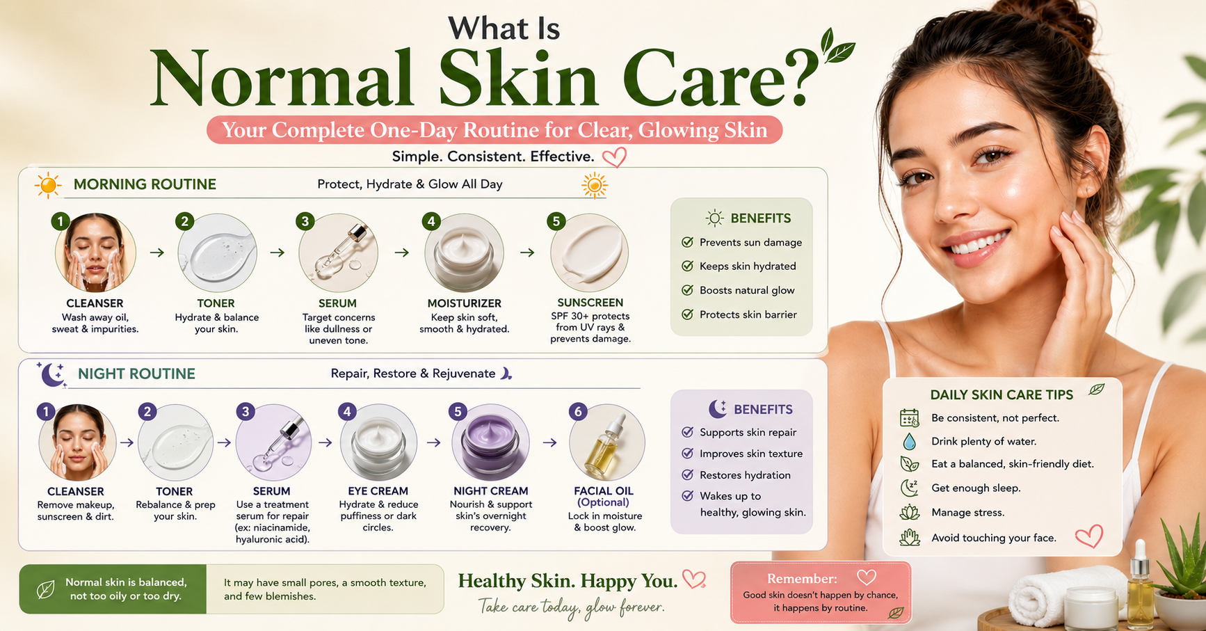 What Is Normal Skin Care