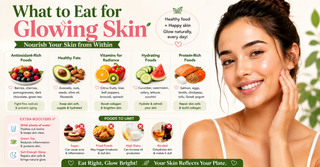 What to Eat for Glowing Skin