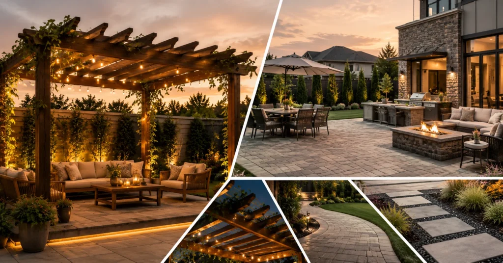Patio vs. Pergola